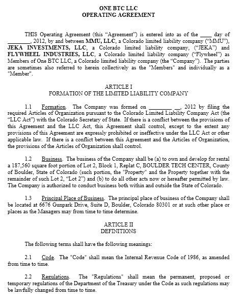 13 Free Sample Operating Agreement Templates Printable Samples