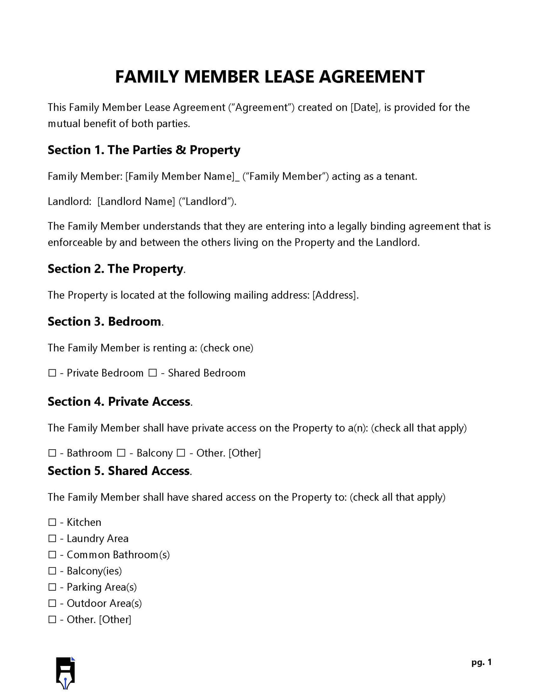 14 Free Lease Agreement Templates