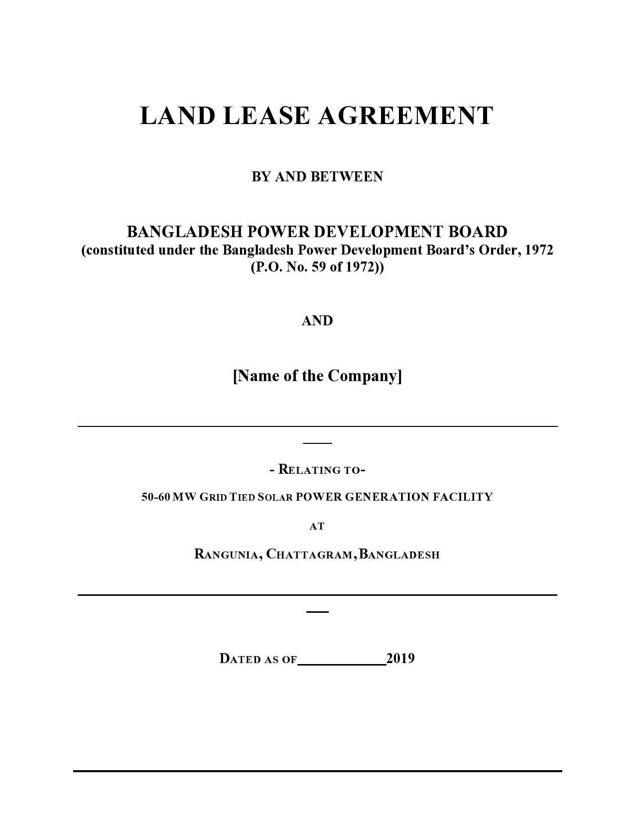 37 FREE Land Lease Agreements Word PDF TemplateLab