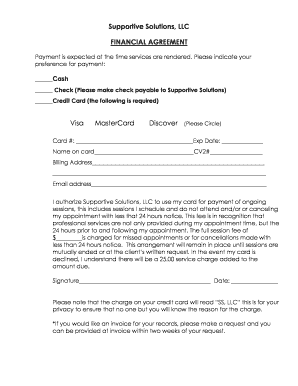 83 Free Editable Financial Agreement Templates In MS Word DOC 