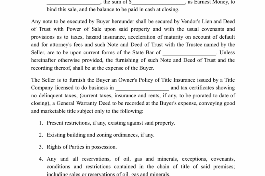 Earnest Money Agreement Fill Out Sign Online And Download PDF