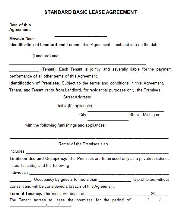 FREE 7 Useful Sample Leasing Agreement Templates In PDF