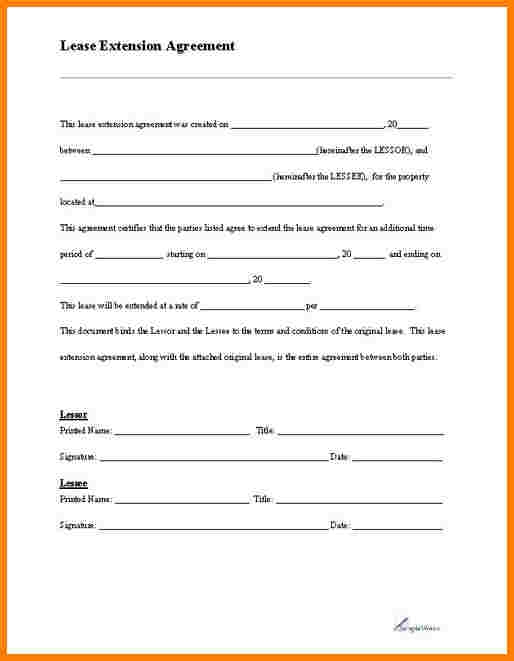 Free Blank Printable Lease Agreement