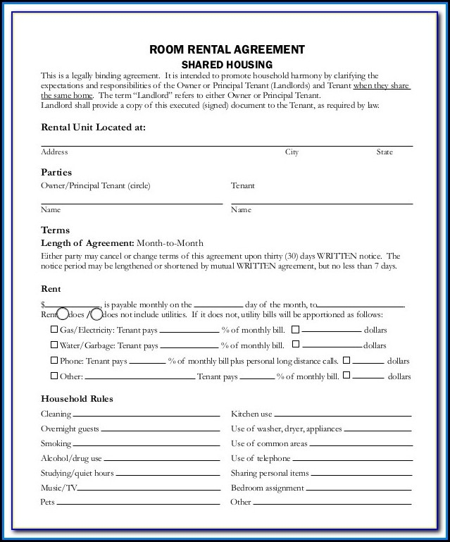 Free Printable Basic Rental Agreement In Spanish Prin Vrogue co
