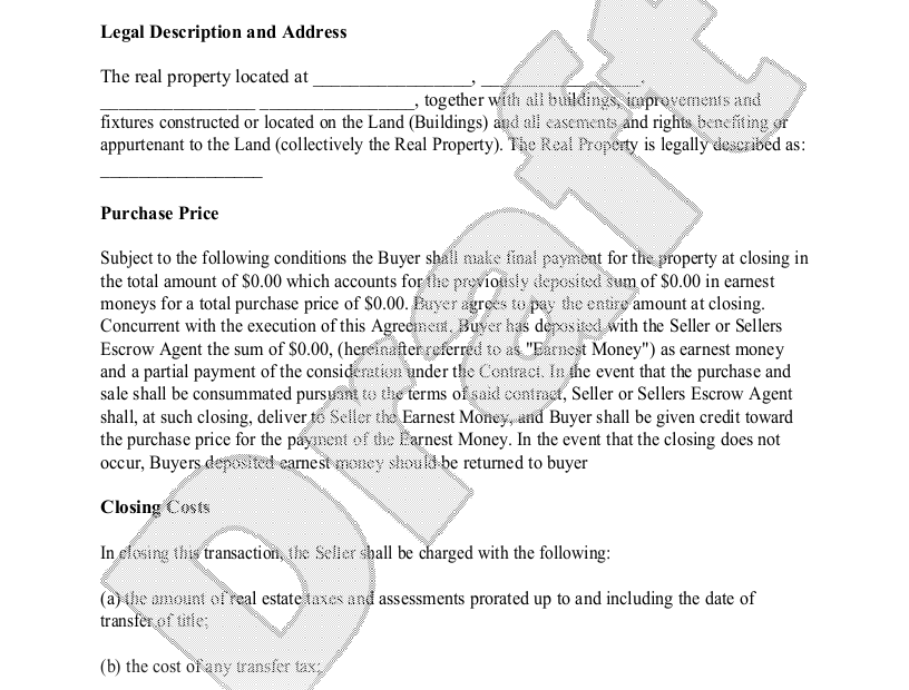 Free Property Sale Agreement Template FAQs Rocket Lawyer