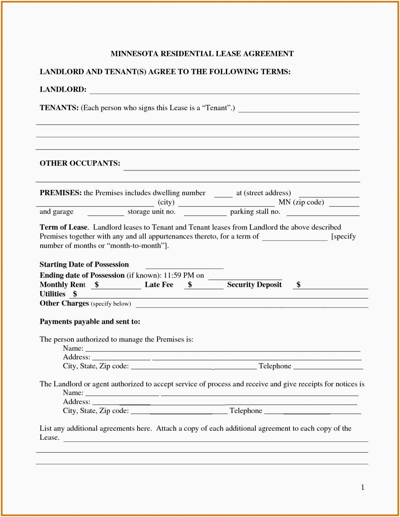 Lease To Own Vehicle Contract Template