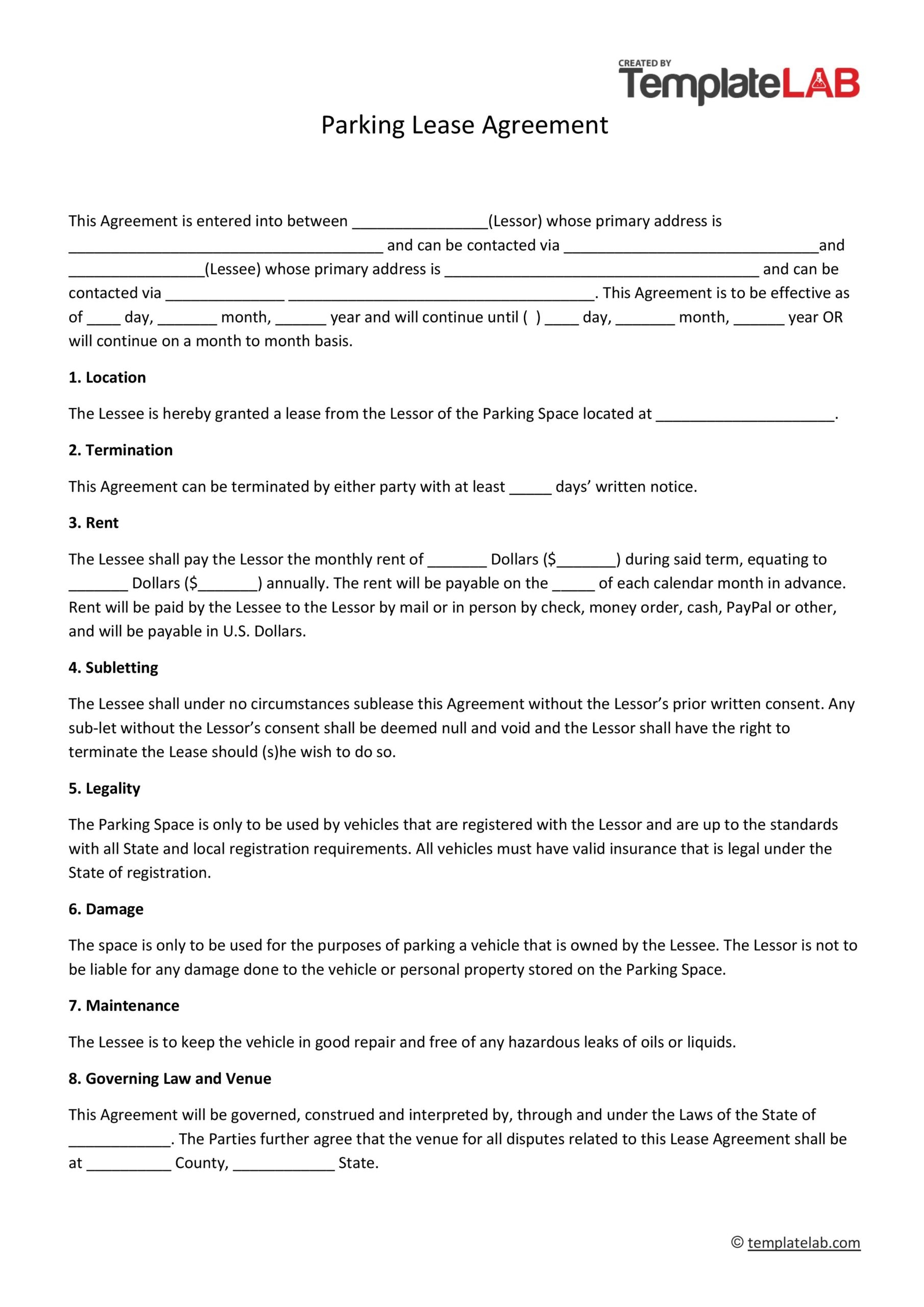 Printable Copy Free Printable Basic Rental Agreement Pdf Free Printable