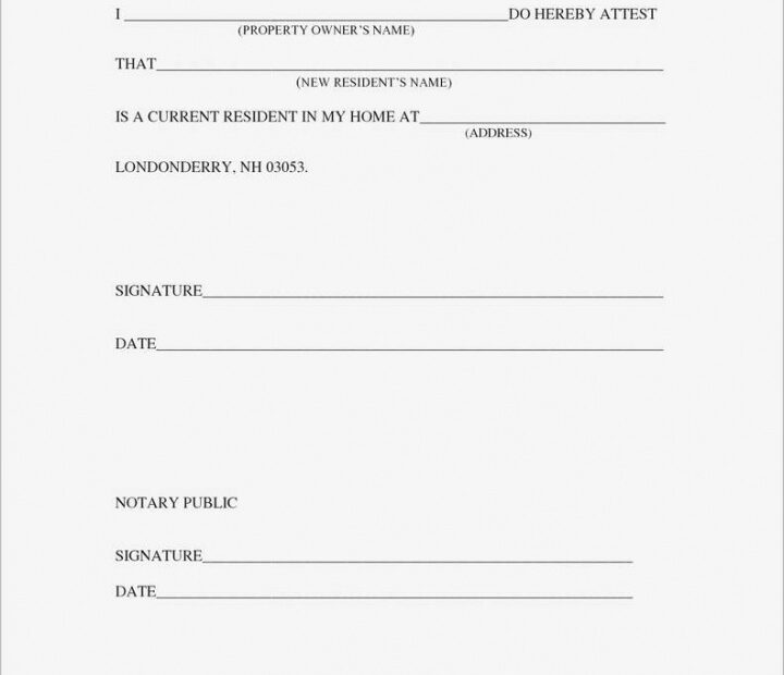 Printable Notarized Lease Agreement