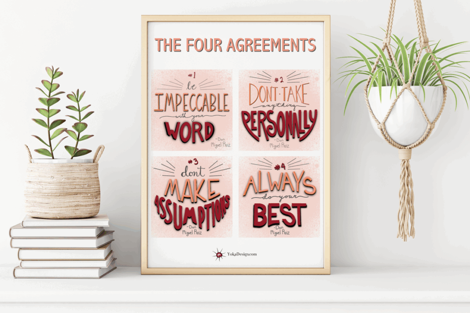 The Four Agreements Free Printable FREE Printables