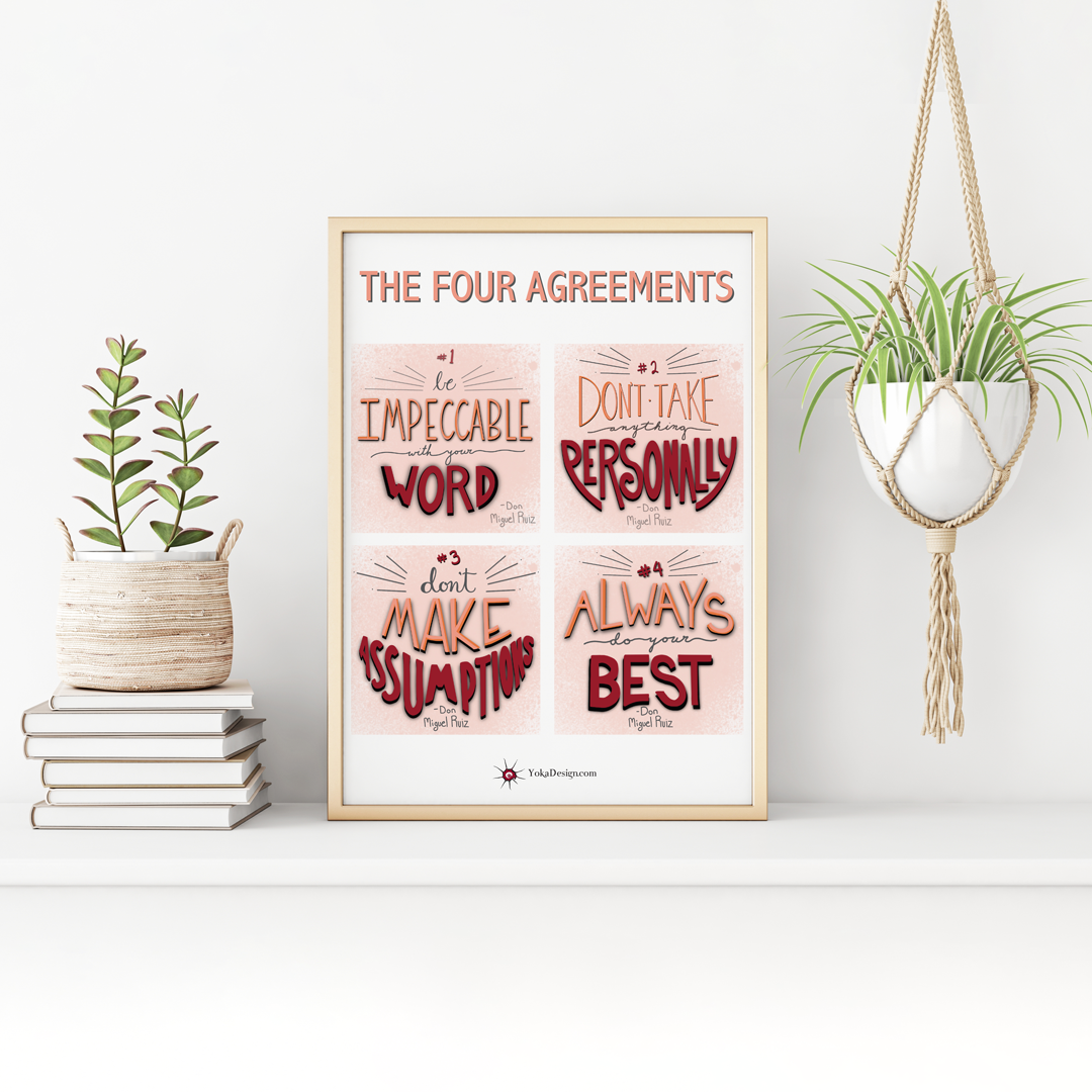 The Four Agreements Free Printable FREE Printables